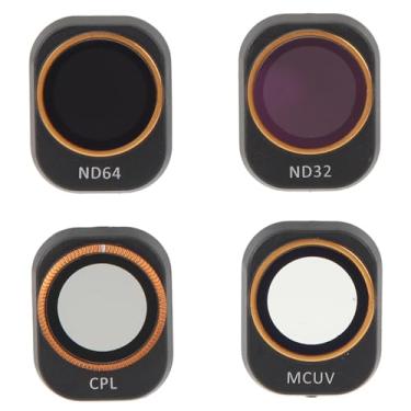 Imagem de Conjunto de Filtros de Drone, Vidro óptico de Revestimento Multicamadas Mcuv Cpl Nd32 Nd64 Conjunto de Filtros de Drone para Mini 4 Pro Drone
