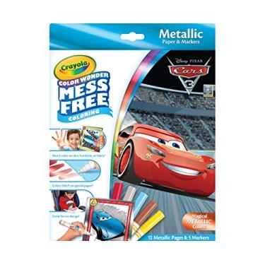 Imagem de Crayola Color Wonder Cars 3, Mess Free Coloring, 12 Pages, 75-2450