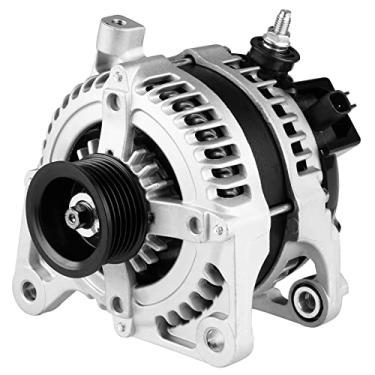 Imagem de Substituição de alternador compatível com Chrysler Town & Country Van 2008 2009 2010, Dodge Grand Caravan 2008-2010, Jeep Wrangler 2007-2011, Volkswagen Routan 2009-2010 Substitui 04801304AA