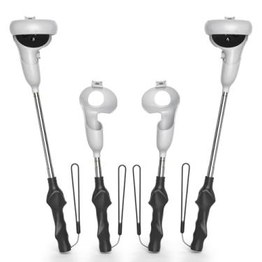 Imagem de Extensible Long Arms for Gorilla Tag VR Accessories for Meta Quest 3S Controller Arm Extender Sticks for Quest 3 Handle Attachments (Quest 2)