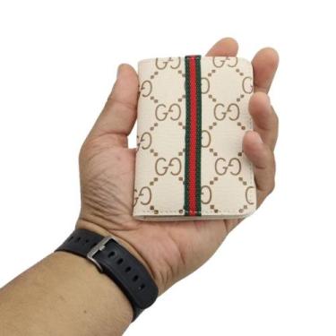 Imagem de Carteira Masculina Slim Porta-Cartão, Cnh - Sem marca, Carteira, G mar