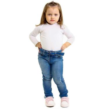 Imagem de Calça Jeans Infantil Menina Baby Skinny-Feminino