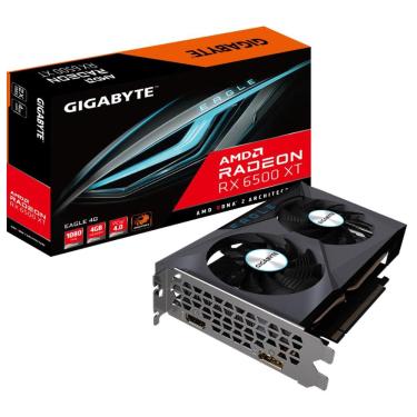 Imagem de Placa De Vídeo Gigabyte 4gb RX6500XT Eagle GV-R65XTEAGLE-4GD