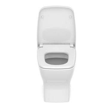 Imagem de Kit 2 Vasos Sanitário Convencional Com Assento Queda Amortecida Boss Incepa Branco Brilhante