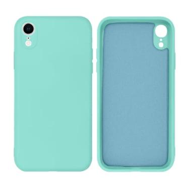 Imagem de Capinha Celular para iPhone XR Com Proteção de Câmera em Silicone com Interior Aveludado