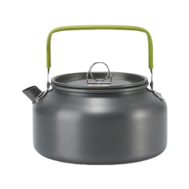 Imagem de Chaleiras De Camping Para Ferver Água, Panela De Acampamento Em Liga De Alumínio 1.8 Litros, Utensílios De Cozinha Para Jardim Quintal Pátio Escritórios Em Casa E Atividades Ao Ar Livre