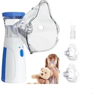 Imagem de Nebulizador portátil Silencioso sem fio e recarregavel para adultos, crianças e idosos , vaporizador inalador ultrassônico, inalador de vapor, 3 níveis, baixo ruído Uso Diário, Alívio Rápido e para Todas as Idades - Premium