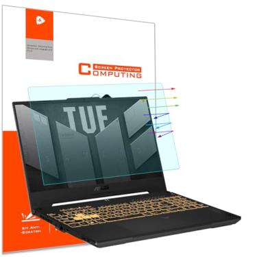 Imagem de YINOVEEN Protetor de tela antiluz azul de 15,6 polegadas para laptop gamer ASUS TUF de 15,6 polegadas, ASUS VivoBook 15, ZenBook 15/ZenBook Pro 15, Rog Zephyrus G15, TUF A15 F15 filtro de bloqueio de