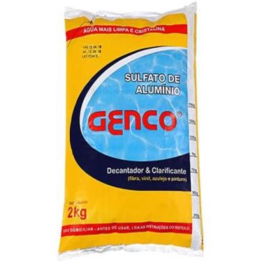 Imagem de Sulfato Alumínio Decantador Clarificante Piscinas Genco 2kg