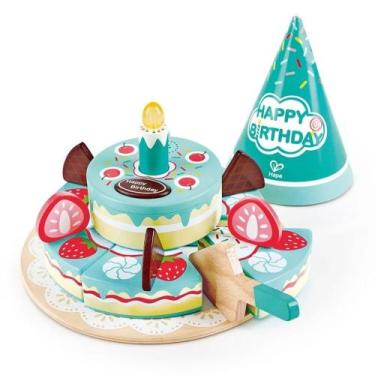 Imagem de Kit Interativo Feliz Aniversário com Bolo e Vela Acende e com Som - 16
