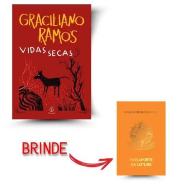 Imagem de Kit: Vidas Secas + Brinde: Passaporte Laranja - Kit de Livros, 3
