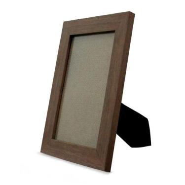 Imagem de Porta Retrato Slim Carvalho - TaColado, 15 x 21 cm