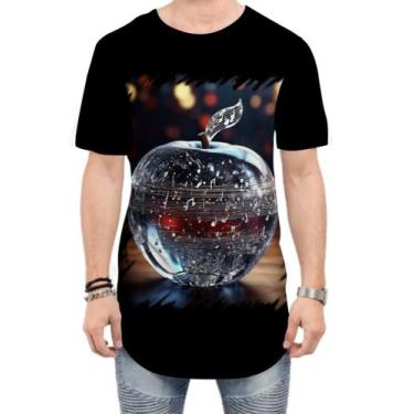 Imagem de Camiseta Longline Maçã Musical de Cristal 11 - Kasubeck Store®, G
