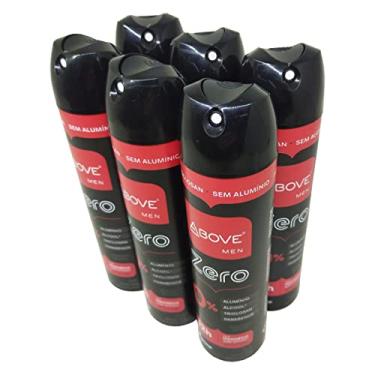 Imagem de Kit 6 Desodorantes Above Zero Sem Alumínio Men -150ml/90g