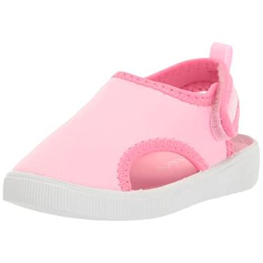 Imagem de Carter's Sandália esportiva Salinas unissex infantil, rosa, 6 Toddler