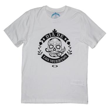 Imagem de Camiseta Oakley Dia de Los Muertos Skull Graphic Tee-Masculino