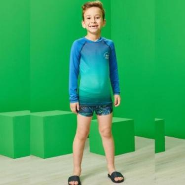 Imagem de Conjunto Infantil Menino Verão de Camiseta e Sunga em Malha UV Dry com Proteção UV 50+  Luc.boo-Masculino