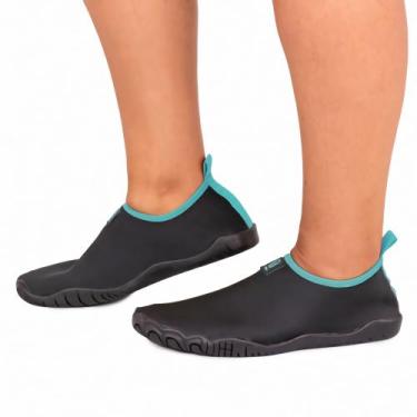 Imagem de Sapatilha Neoprene Calce Facil Nautica Aquatica Pesca Caiaque - UOLK, 