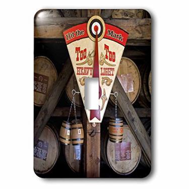 Imagem de 3dRose lsp_90417_1 Kentucky, Makers Mark Bourbon em Destilaria de Madeira Us18 Lno0001 Luc Novovitch Interruptor de interruptor único