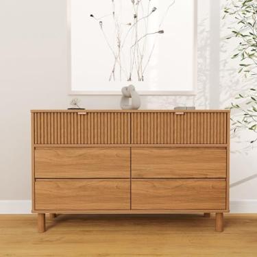 Imagem de Cômoda 6 Gavetas Oiti Cabecasa Madeiramadeira Marrom