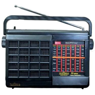 Imagem de Rádio Motobrás RM-PFT73AC 7 Faixas FM - Motobras, Bivolt