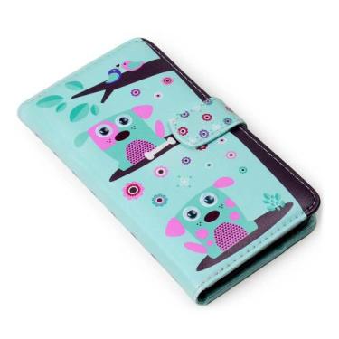 Imagem de Capa carteira estampada cute look cachorro e177 para moto g50 xt2137 -