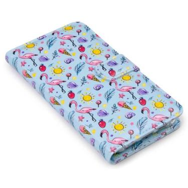 Imagem de Capa carteira estampada flamingo summer e183 para moto g42 xt2233 - CE
