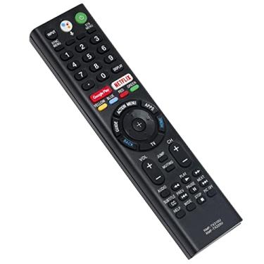 Imagem de PERFASCIN Controle remoto de voz de substituição RMF-TX310U RMF-TX220U adequado para Smart TV Sony 4K KD-43X750F KD-49X750F KD-55X750F KD-65X750F KD-75X780F XBR-43X800G XBR-49X800G XBR-49X800G X900F