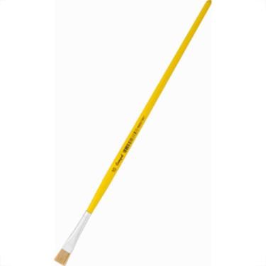 Imagem de Pincel Compel Achatado 10 - Kit C/6 Unidades - Marca não Definida