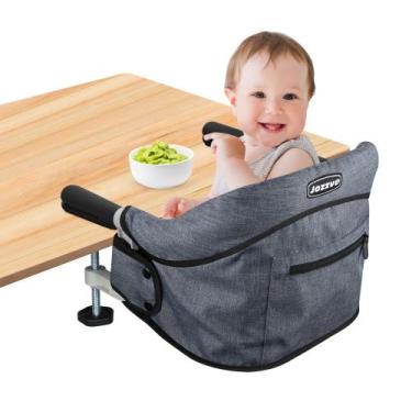 Imagem de Cadeira Alta Portátil Hook On JOZZVE Baby - com Bolsa de Armazenamento