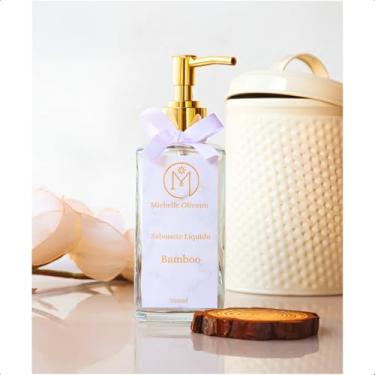 Imagem de Sabonete Líquido Artesanal Bambu 250ml – Para mãos e corpo, Perfumado e Hidratante, Ideal para Lavabo