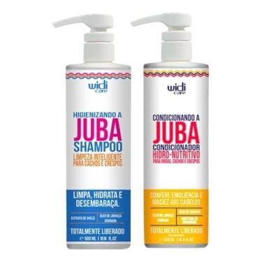 Imagem de Kit Widi Care Juba Cachos Shampoo E Condicionador Hidro Nutritivo 500ml