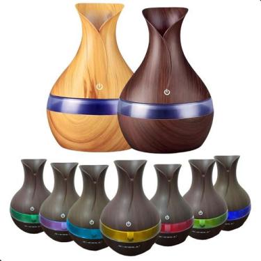 Imagem de Umidificador De Ar Ultrassônico Difusor Bivolt Aromatizador 300ml Sile