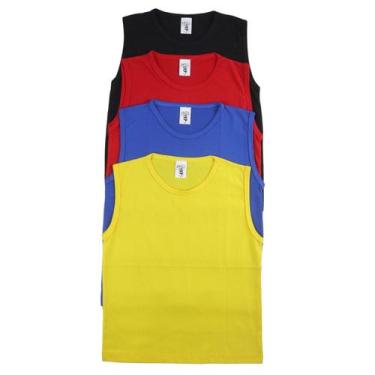 Imagem de Camiseta Regata Bebê Infantil Cores Reativas Verão Outono - Batutinhas