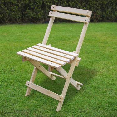 Imagem de Conjunto Mesa 4 Cadeiras Dobráveis 120cm X 60cm Siena Móveis Bege