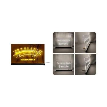 Imagem de Sinal De Néon LED Com Escultura 3D Marantz Peak VU dB Arte De Parede P