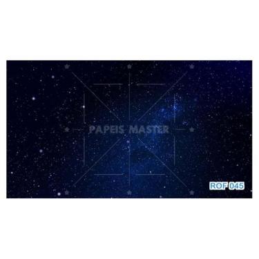 Imagem de Papel De Teto Céu Espaço Estrelas Galáxias 3,5M Rof45 - Você Decora