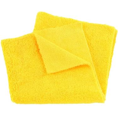 Imagem de Toalha de Microfibra Automotiva 40x60cm Amarela 400gsm Karbox