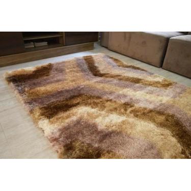 Imagem de Passadeira Life Atlantis Shaggy 50mm Labirinto 066x230 cm "Outlet" - R