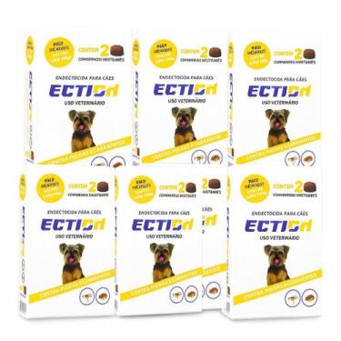 Imagem de Ection 12 Comprimidos Mastigáveis Anti Pulgas, Carrapatos e Sarna para