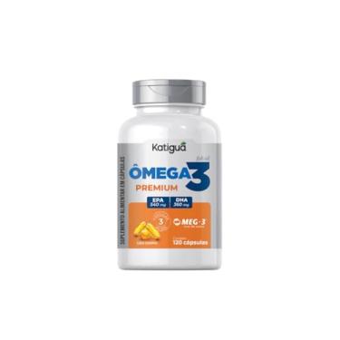 Imagem de Katiguá, Ômega 3, MEG-3, 540 EPA, 360 DHA, 1000MG, Fish Oil, 120 Cápsulas Soft Gel • 40 doses,