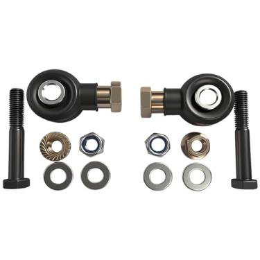 Imagem de Haste de direção externa para Polaris RZR 570 800 4 S & Ranger 500 700 800 900 XP 2002-2014 2 peças roscas esquerdas 1/2-50 cm C terminais de tirante e parafusos de grau 12,9