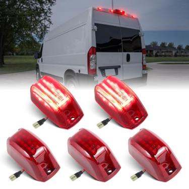 Imagem de FetonAuto Luzes de LED vermelhas no teto da cabine traseira