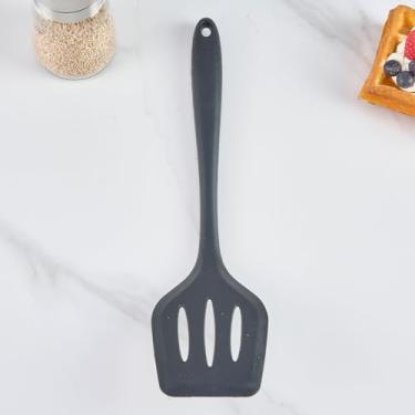 Imagem de Espátula de silicone resistente ao calor, grande e flexível, utensílio de cozinha para virar ovos