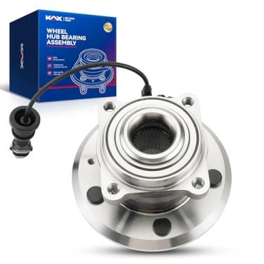 Imagem de KAX Rolamento de roda traseira 512358 compatível com Chevy Equinox 2007-2009, Chevy Captiva Sport 2012-2015, Saturn Vue 2008-2010, Pontiac Torrent 2007-2009, Suzuki XL-7 5 Lugs 2007-2009 Com ABS