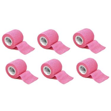 Imagem de Kit com 6 - Fita Elástica de Proteção Phantom HK - Bandagem Thumb Tape 5cm -Unissex