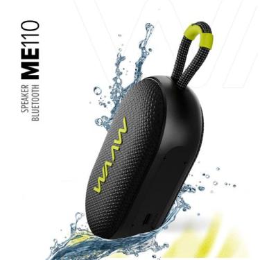 Imagem de Caixa de Som Bluetooth 5.3Portátil Bateria até 12h WAAW ME 110 6W RMS 