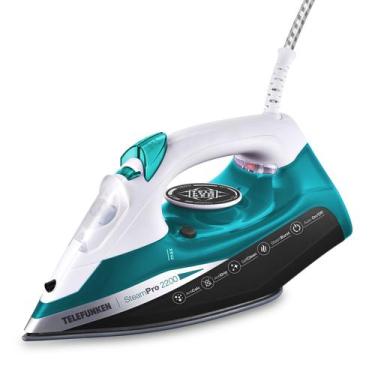 Imagem de Ferro de Passar a Vapor Base Cerâmica Telefunken Steam Pro 2200, 110V,