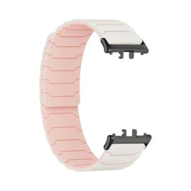 Imagem de Pulseira Inteligente Samsung Galaxy Fit 3 Com Fivela Magnética Ajustáv