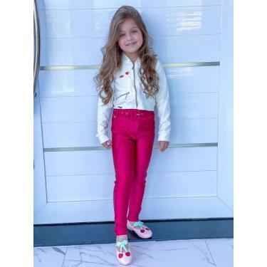 Imagem de Calça infantil - Chocomel , Rosa pink, 4